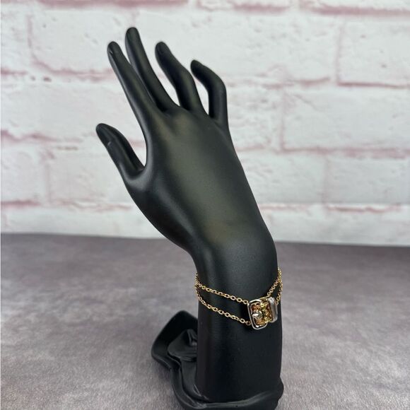 Louis Vuitton Nanogram Belt Double Strand Bracelet - Picture 3 of 16